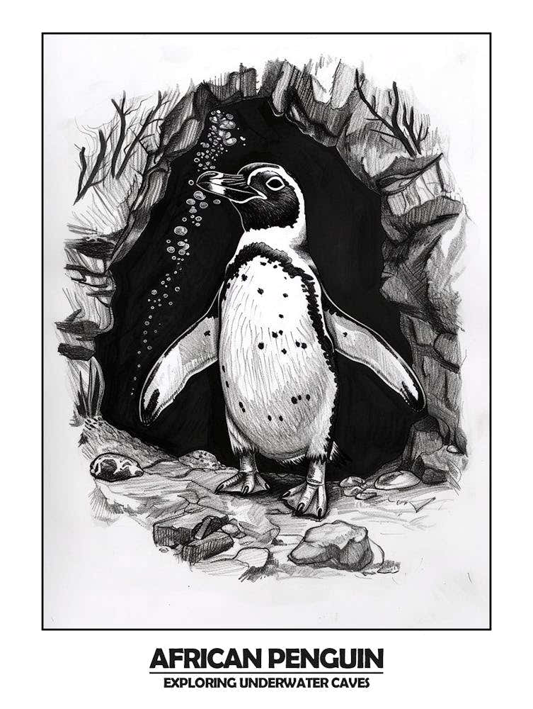 Penguin Exploring Poster 1