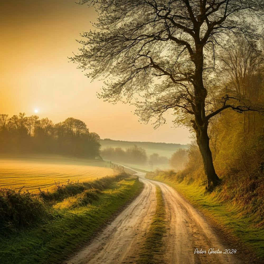 Misty Morning by Peter Ghetu 2024