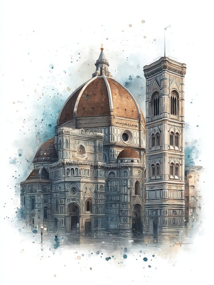 Aihrgdesign Isolated Watercolor Painting Of Italian Renaissan 3e04e1f0 1dd5 4853 A1d0 206932c222d8 0