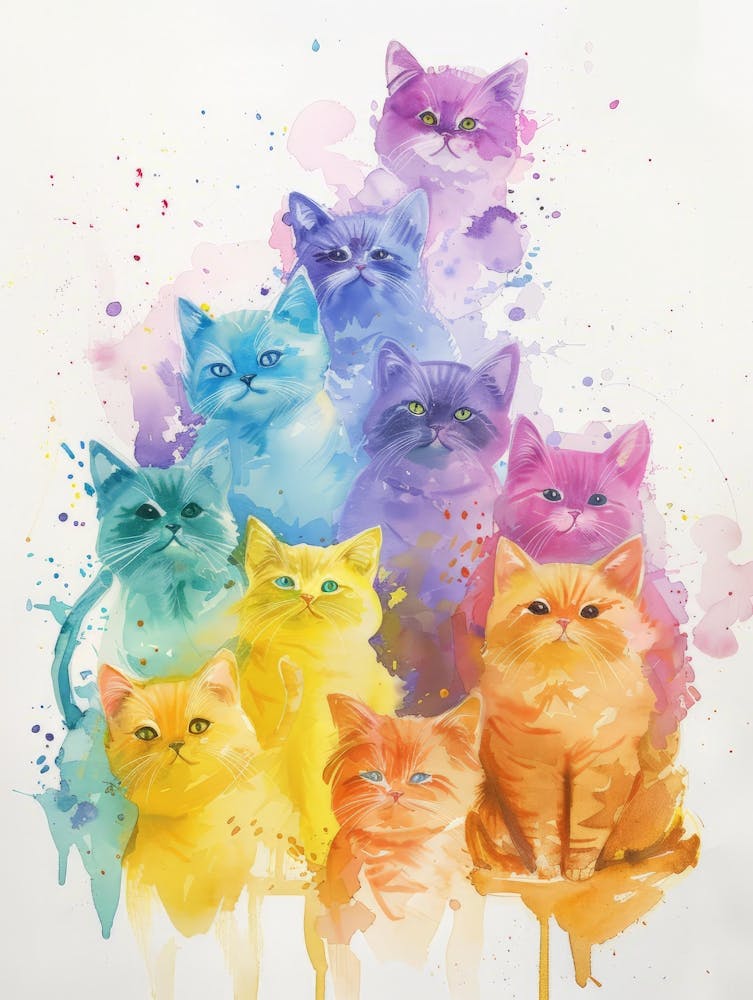 Rainbow Cats 2