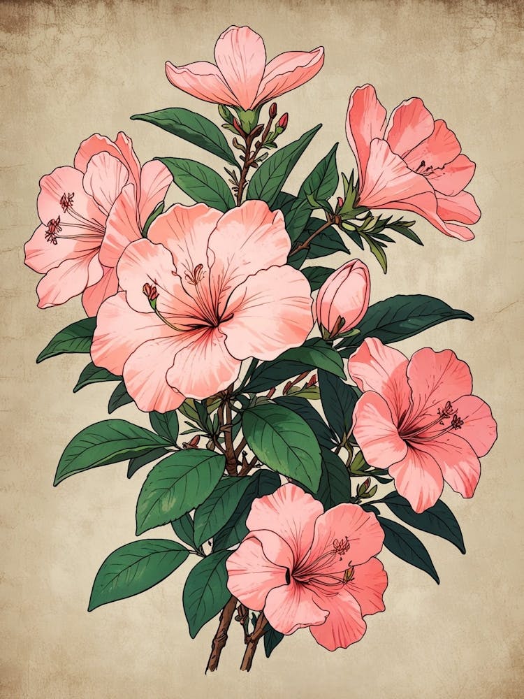 Pink Hibiscus Flower