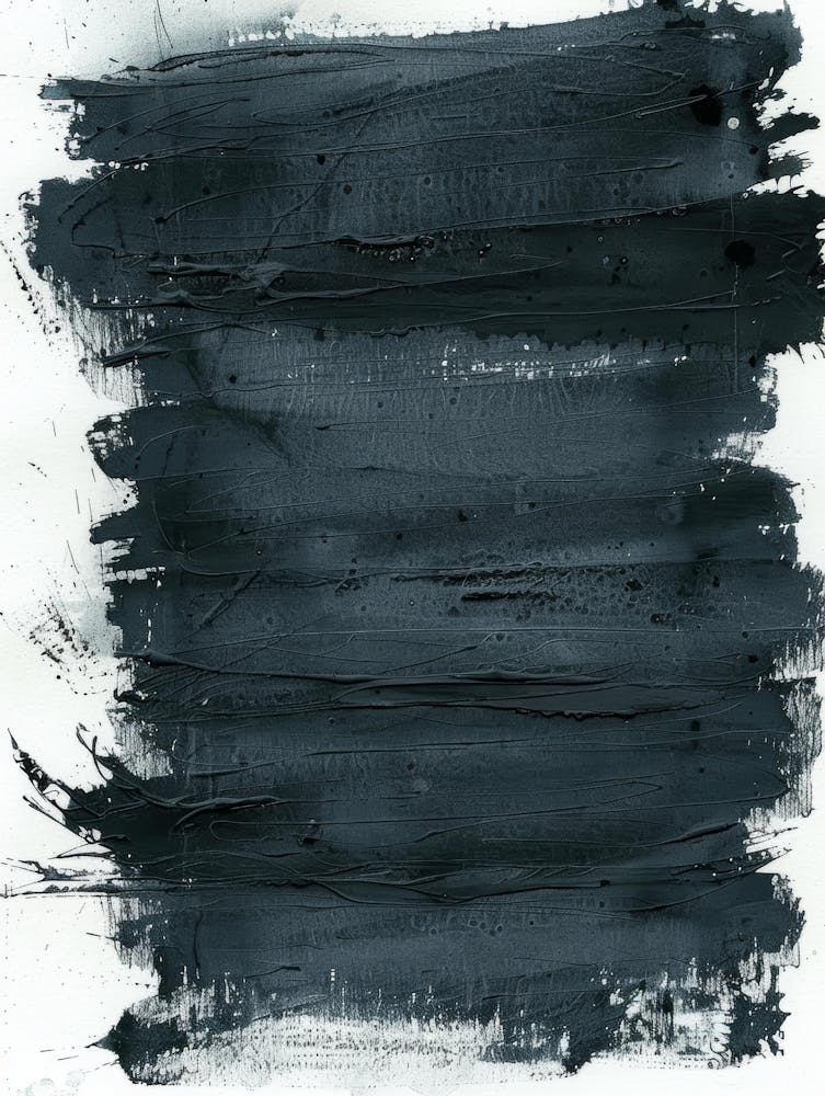 Black Brushstrokes