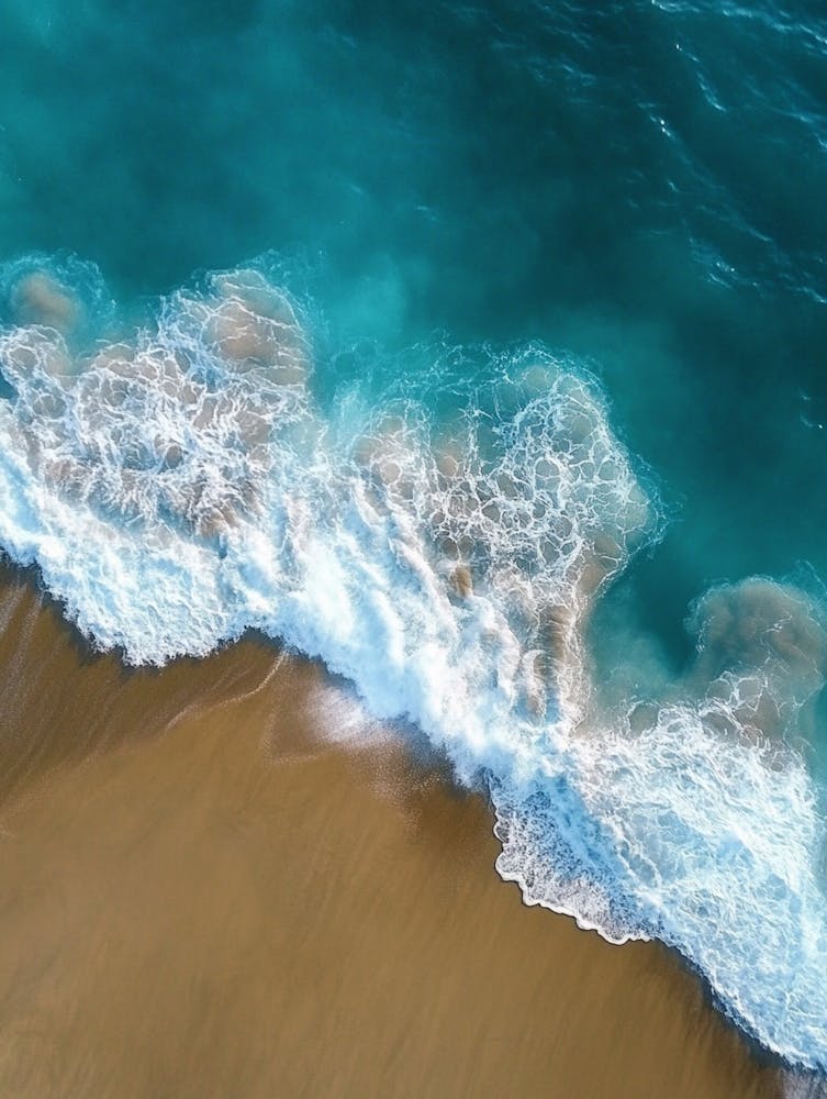 Aerial View Of A Beach 74