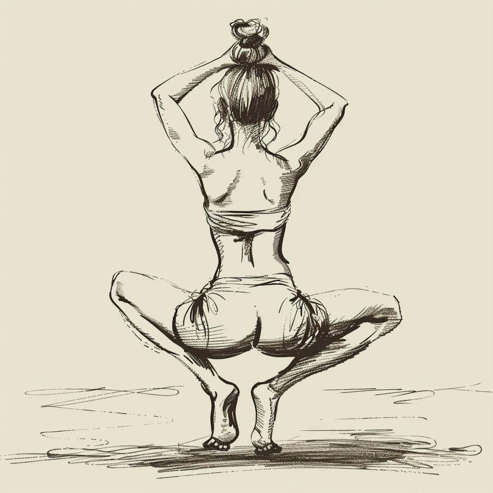A Yoga Session Hand Drawn Sketch Illustration 1718673649 4
