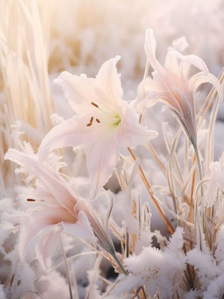 Frosty Botanical Lily 2