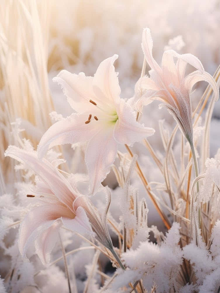 Frosty Botanical Lily 2
