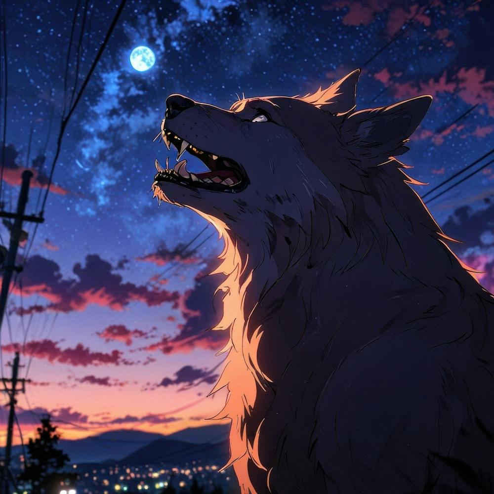Wolf Anime Art