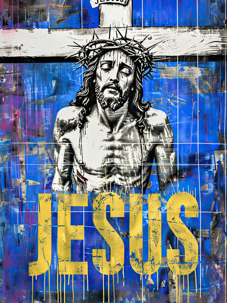 Sacrificial Love | Jesus Poster
