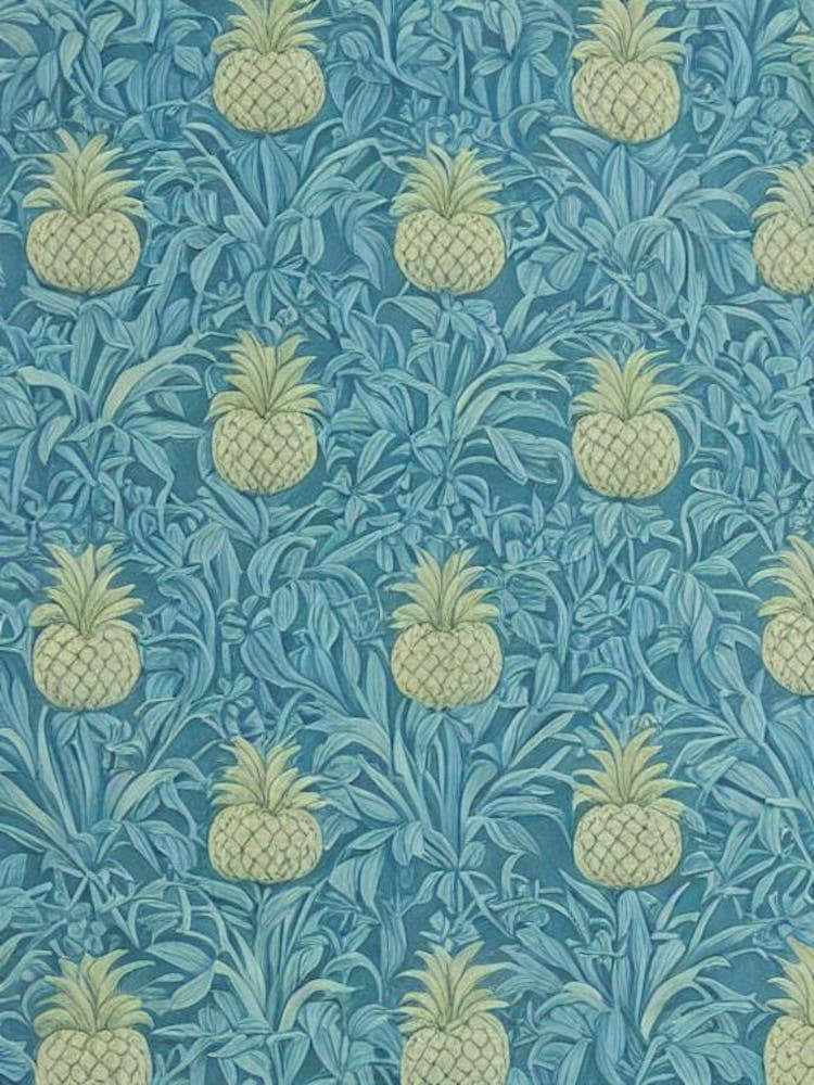 Pineapple Vintage Botanical Fruit