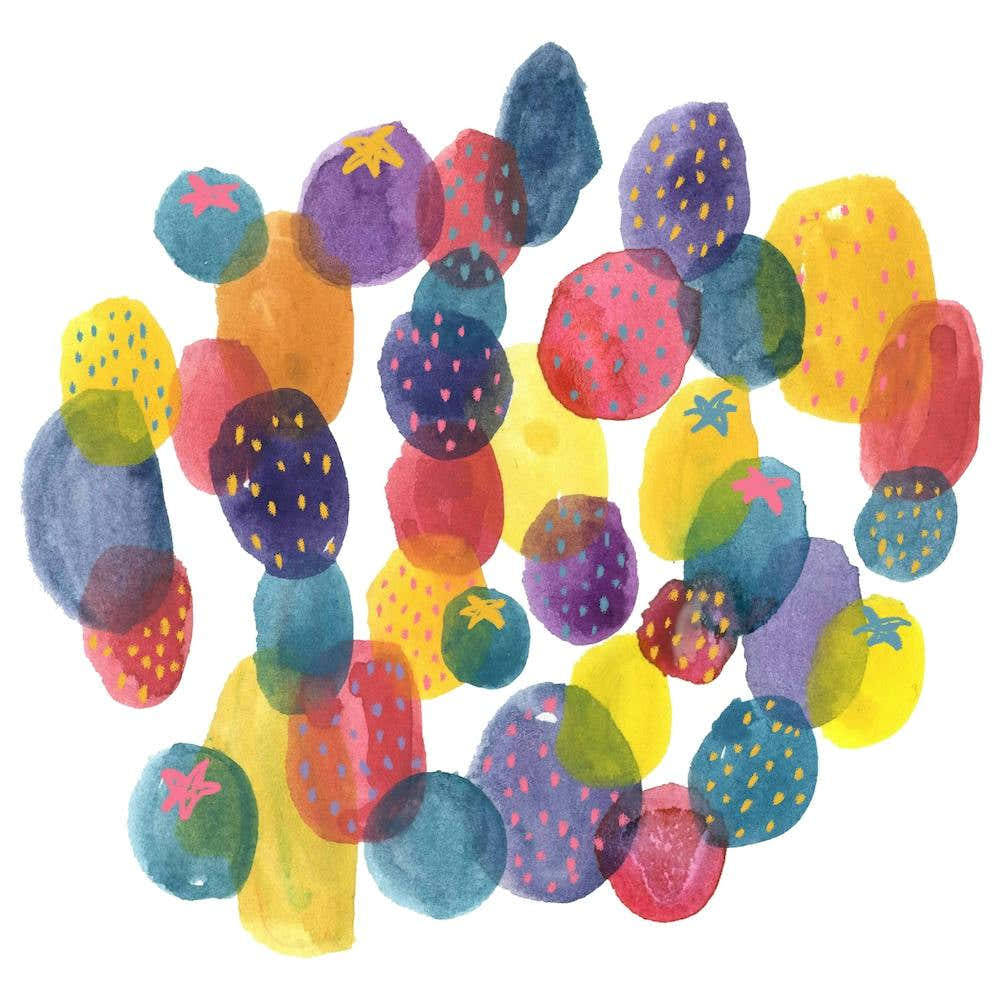 Fruits And Berries Square