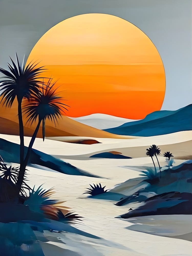 Sunset In The Desert 24