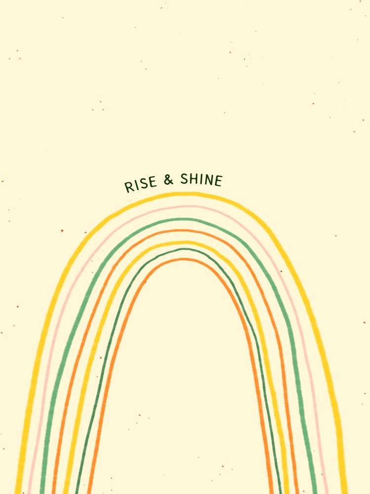 Rainbow Rise And Shine