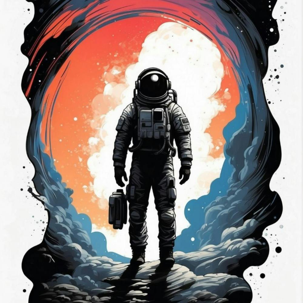 Astronaut In Space