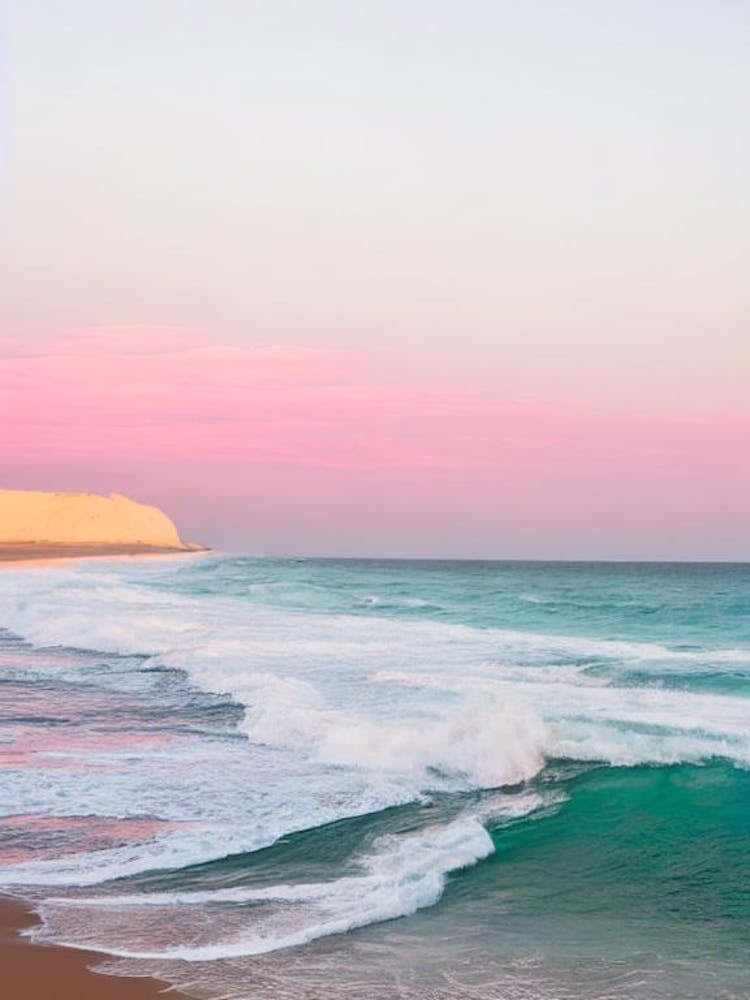 Meelup Beach, Australia Pink Photography 2