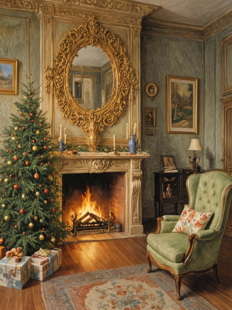 Christmas Fireplace