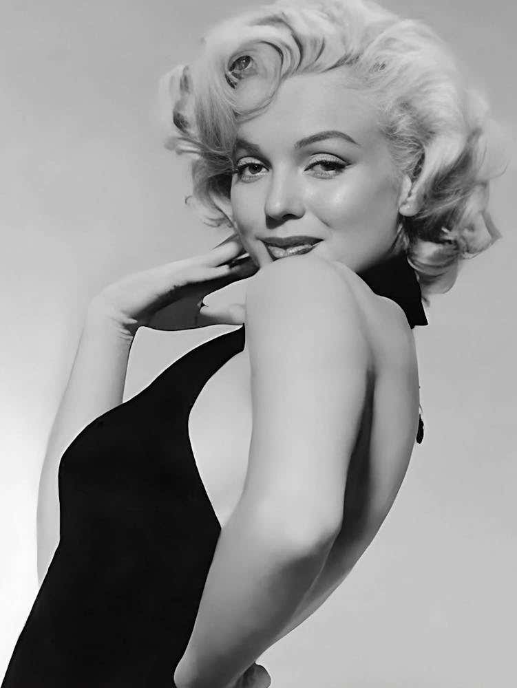 Marilyn Monroe Black And White