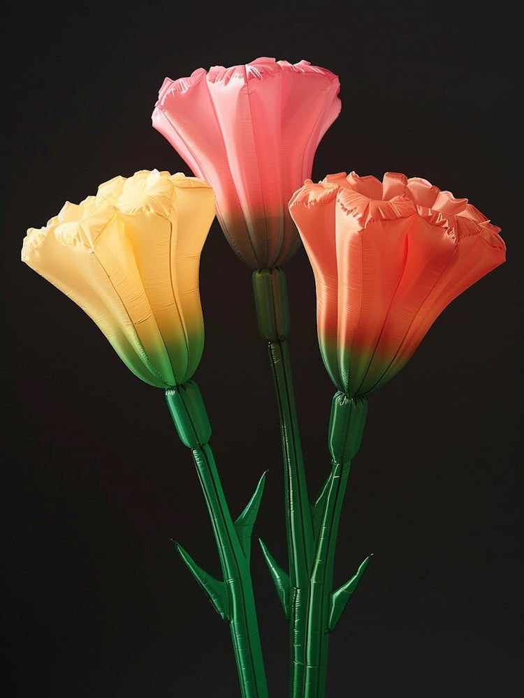 Bright Inflatable Flowers Carnations 4