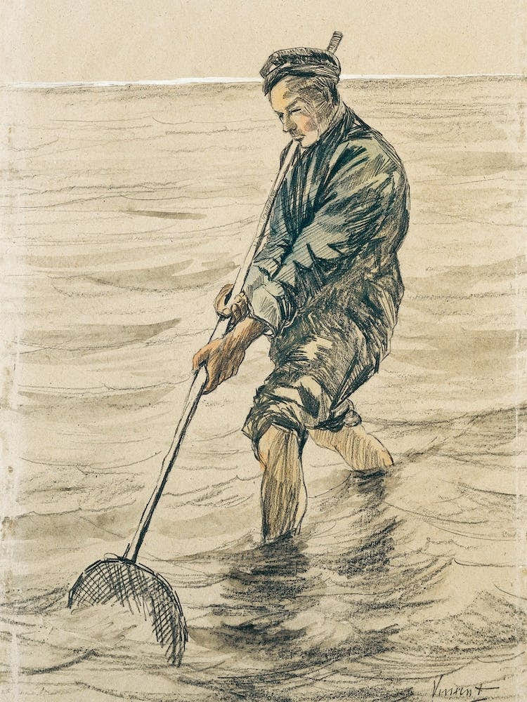 The Shell Fisherman, Vincent Van Gogh