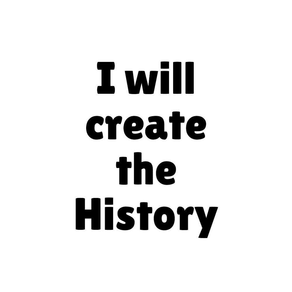 I will create the History | Simple Quote with white background