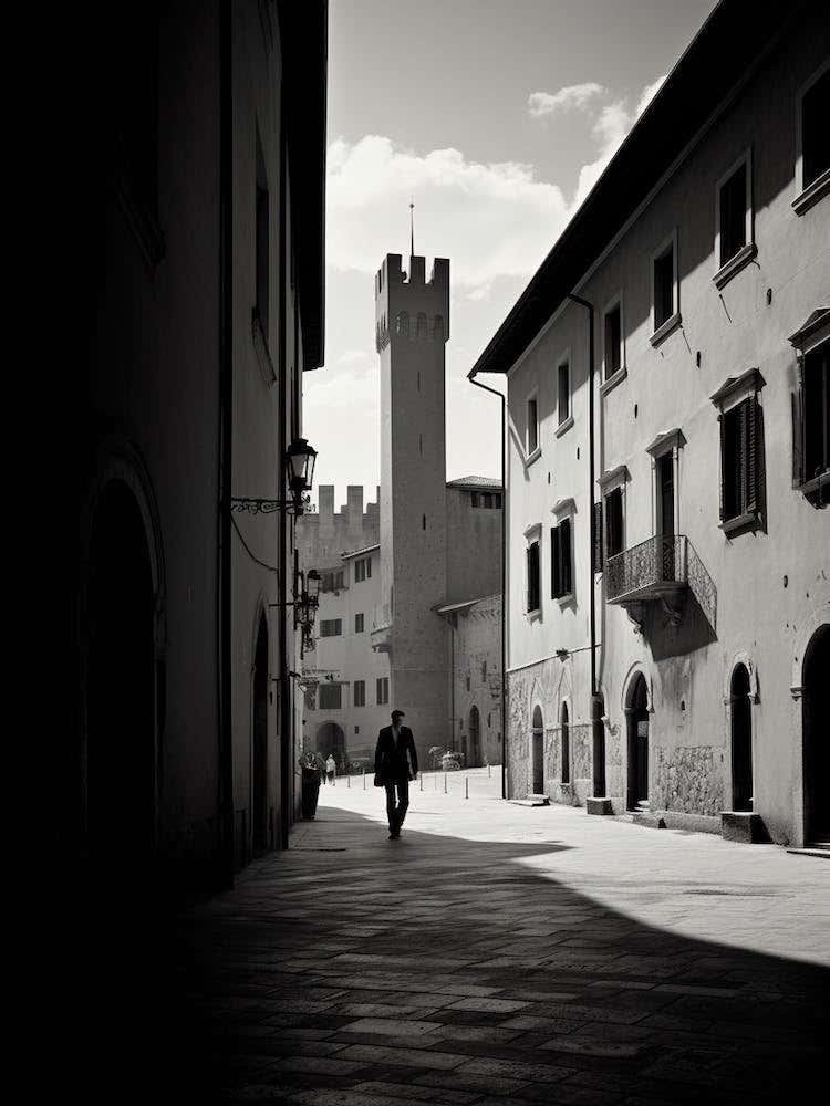 Trento, Italy,  Black And White Analogue Photography  4
