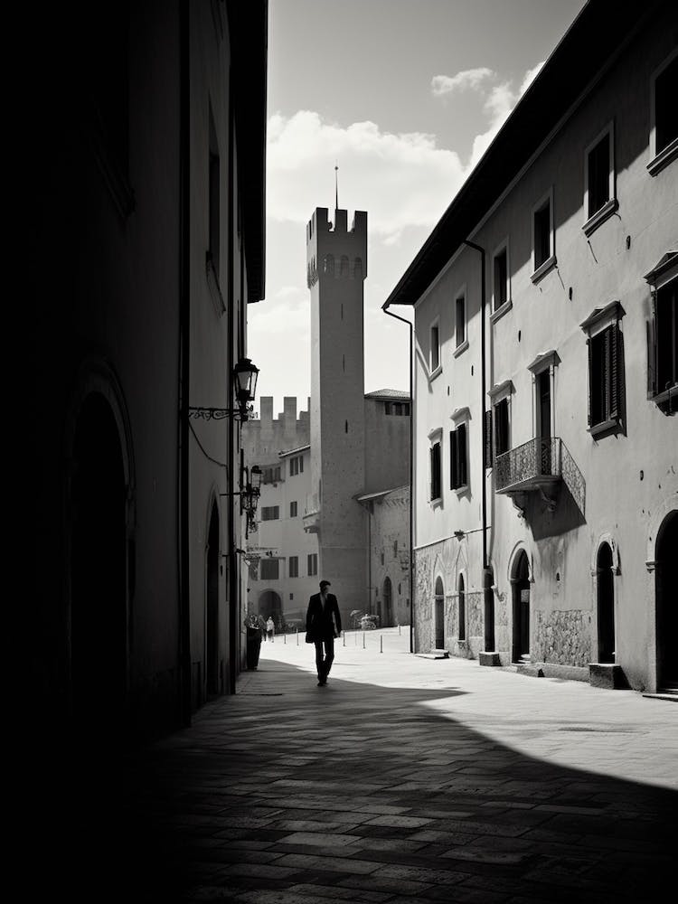 Trento, Italy,  Black And White Analogue Photography  4