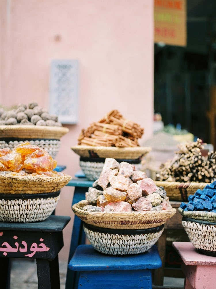 Markets Of Marrakech Morocco