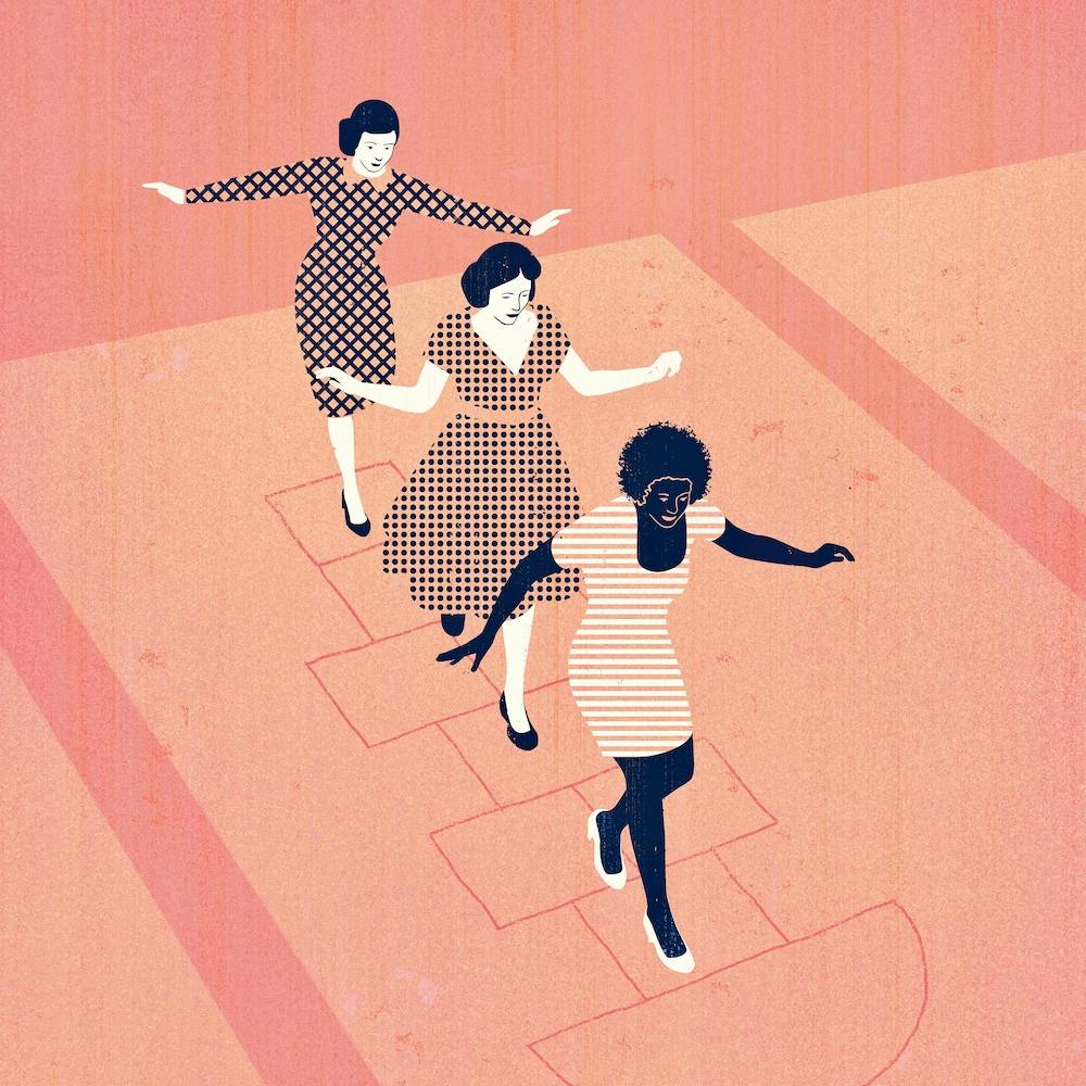 Happy Women'S Day Square