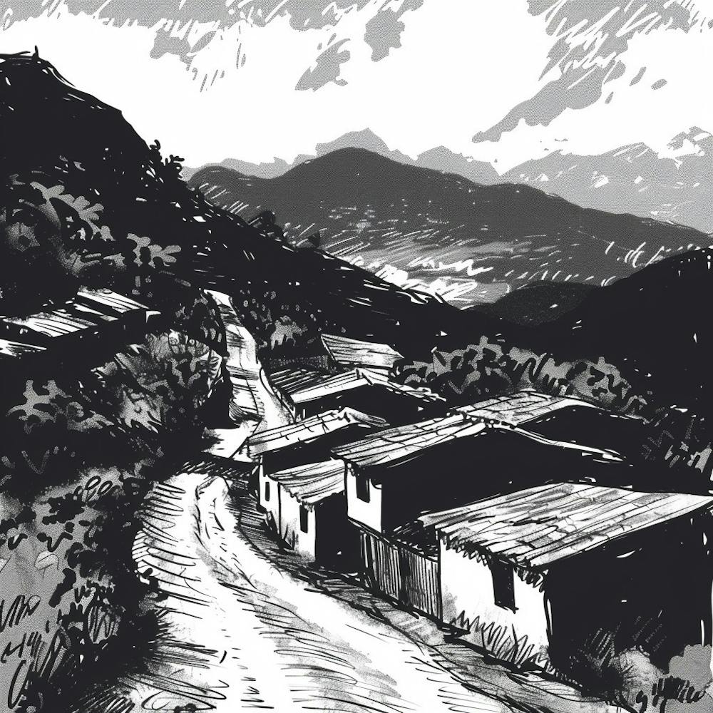 Village In The Mountains 3