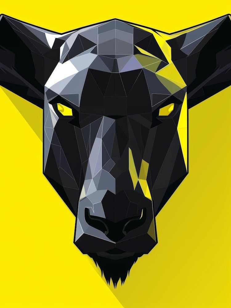 Black Bull Head