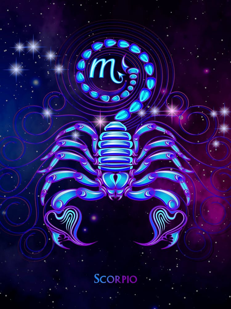 Scorpio Zodiac Sign — Zodiac neon signs
