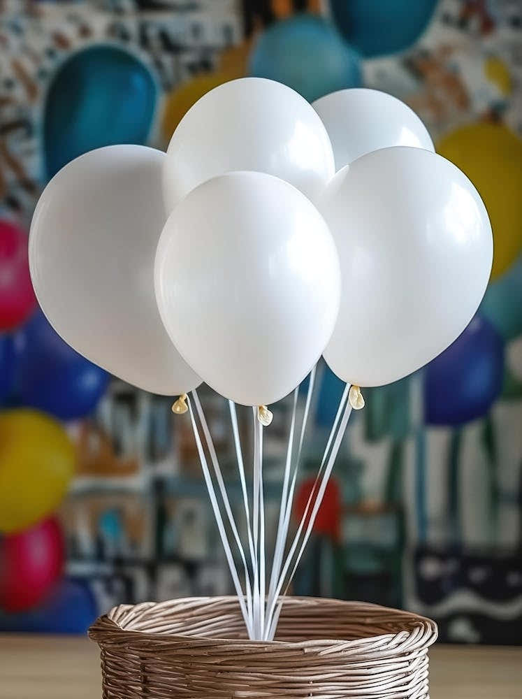 White Balloons 1