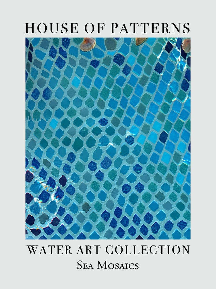 House Of Patterns Sea Mosaics Water 1