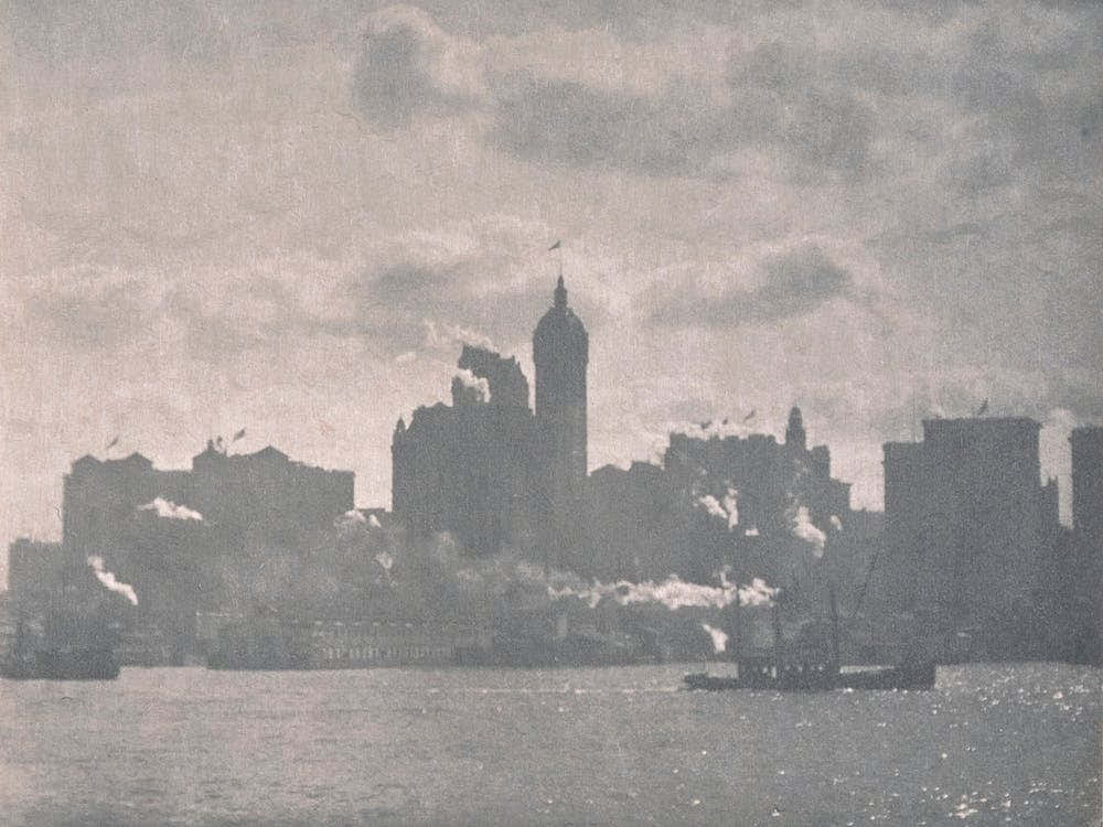 Lower Manhattan, Alfred Stieglitz