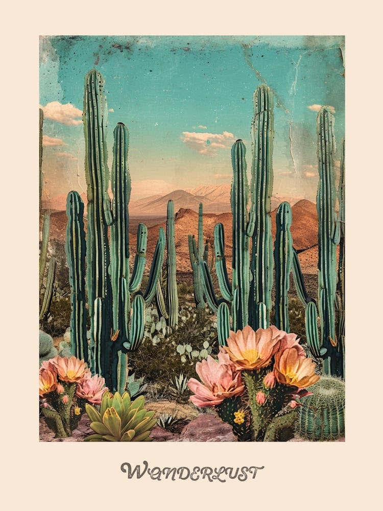 Wanderlust Vintage Catus