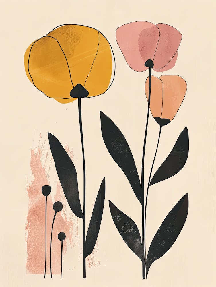 Lyon Flower Market Boho Minimalist Style