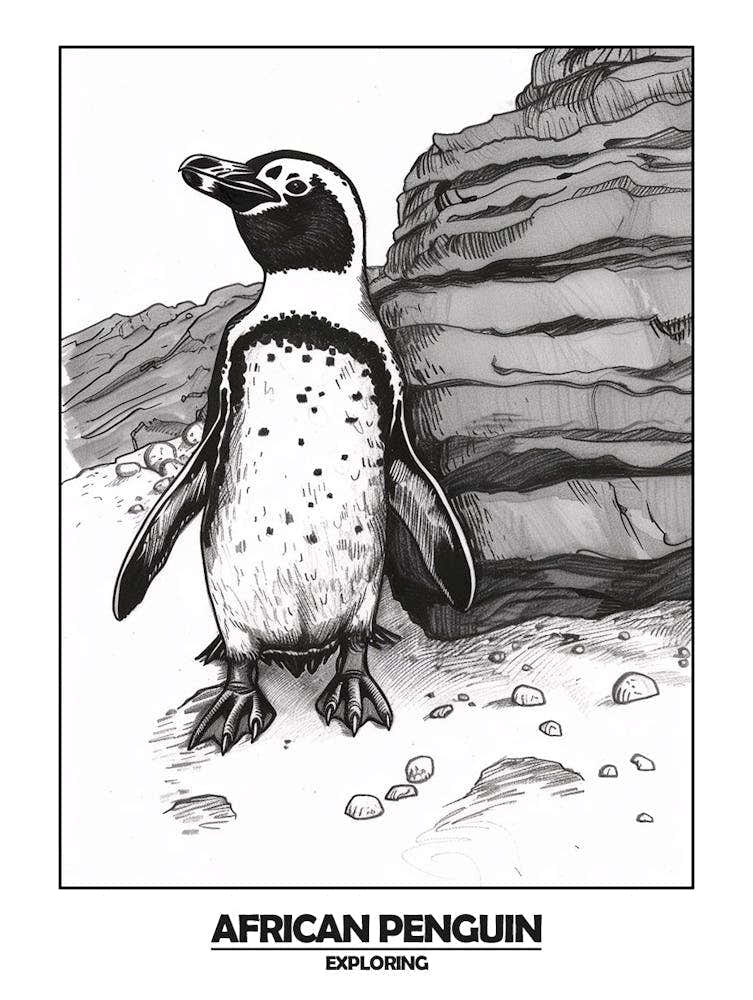 Penguin Exploring Poster 6