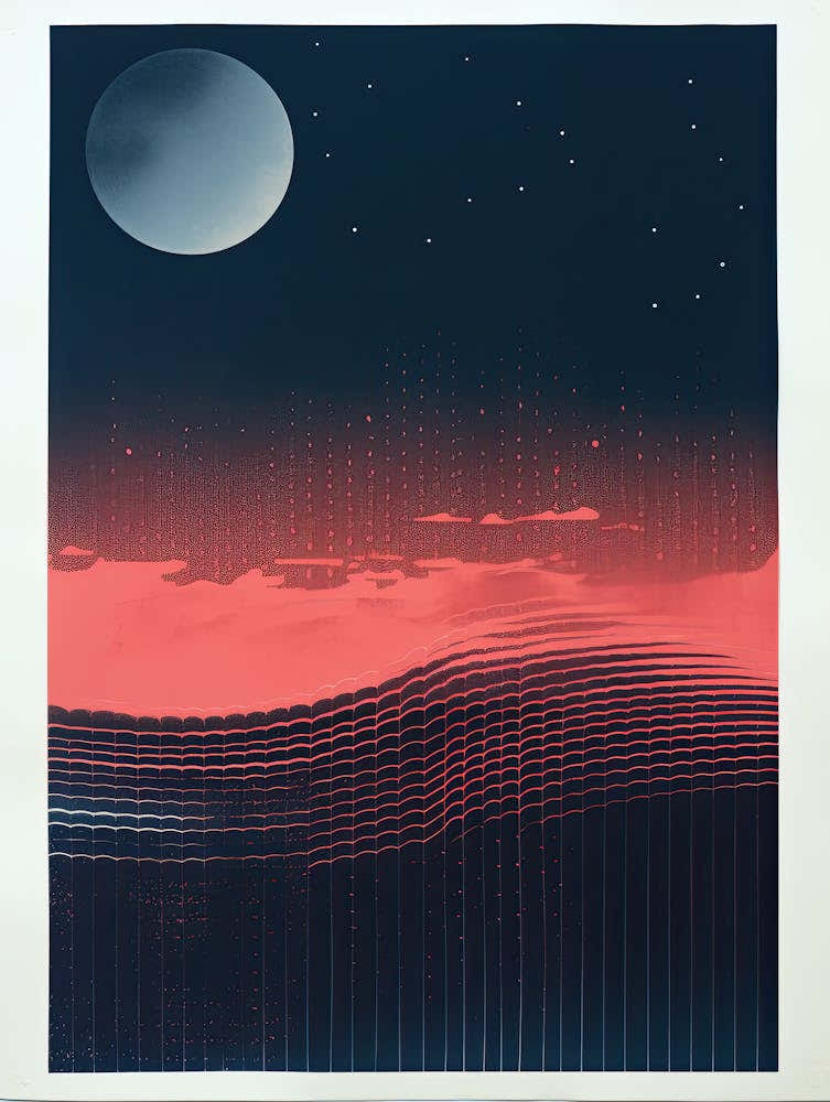 Abstracted Whispers - Surreal Flow Art