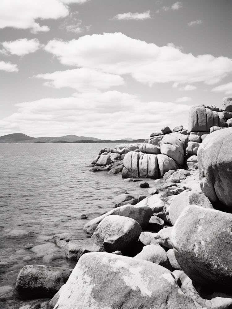 Olbia, Italy, Black And White Photography 4