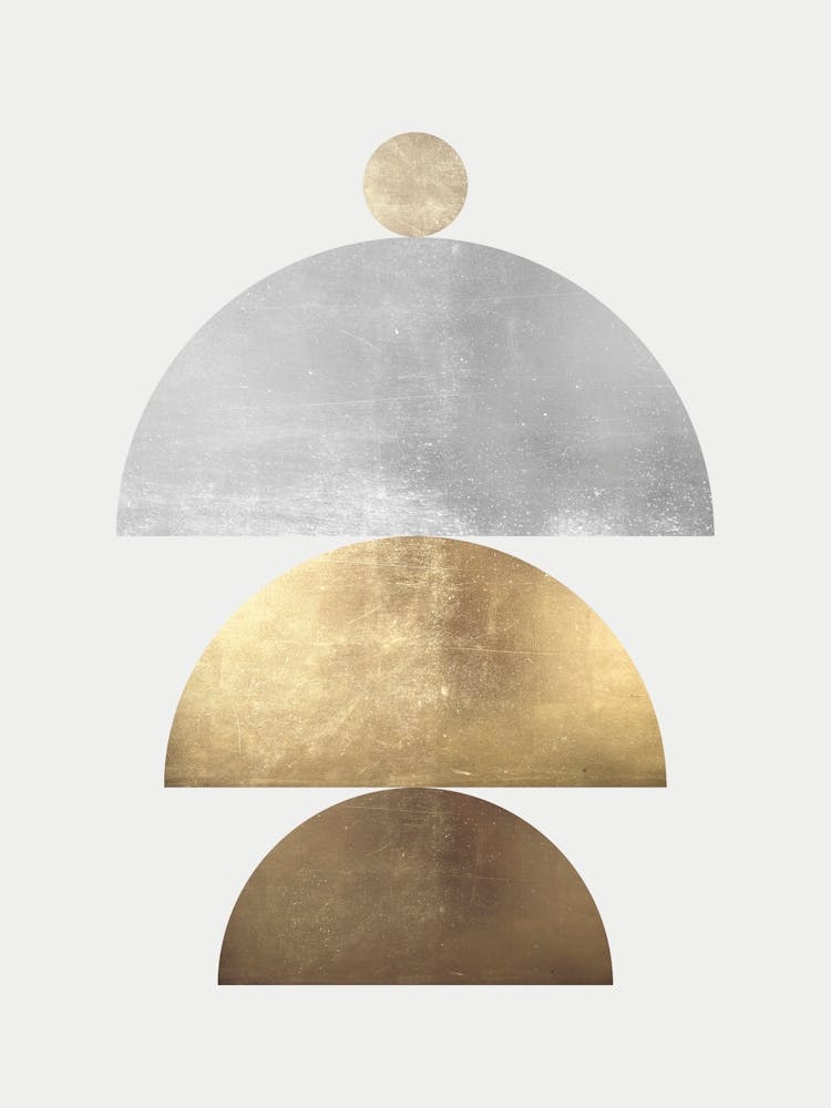 Golden geometric art 3