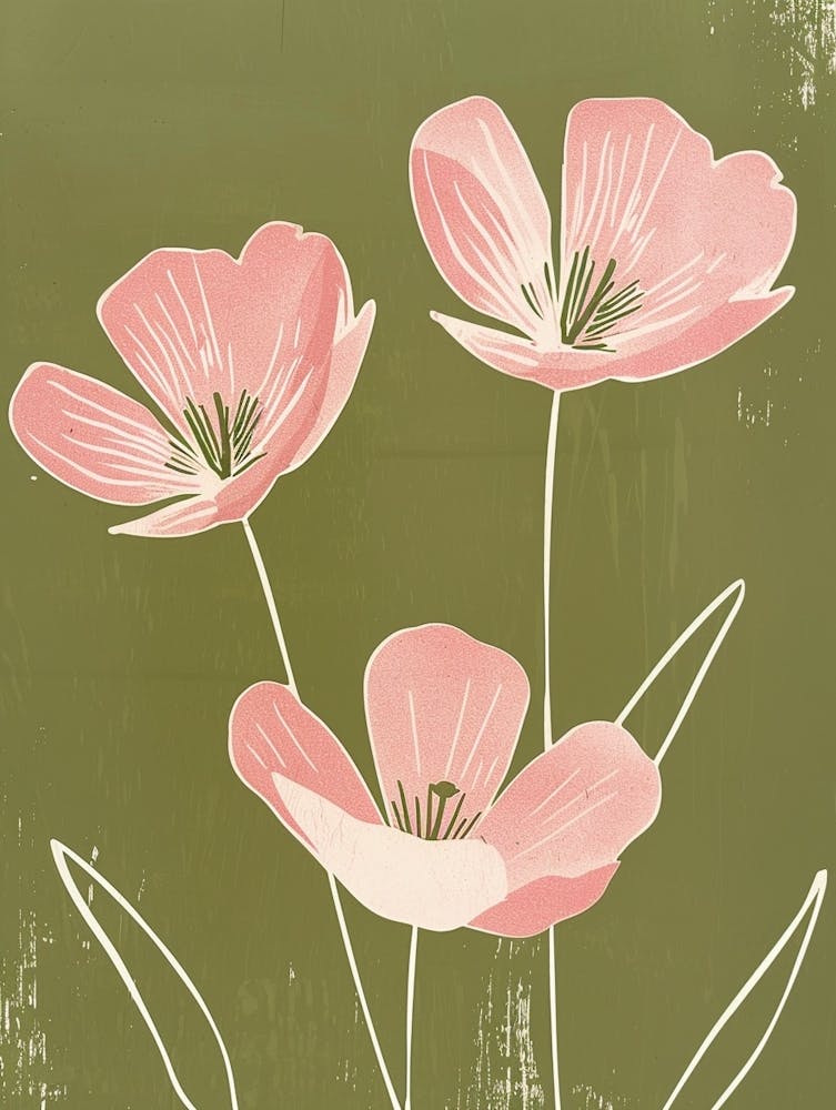 Pink & Green Veronica 2