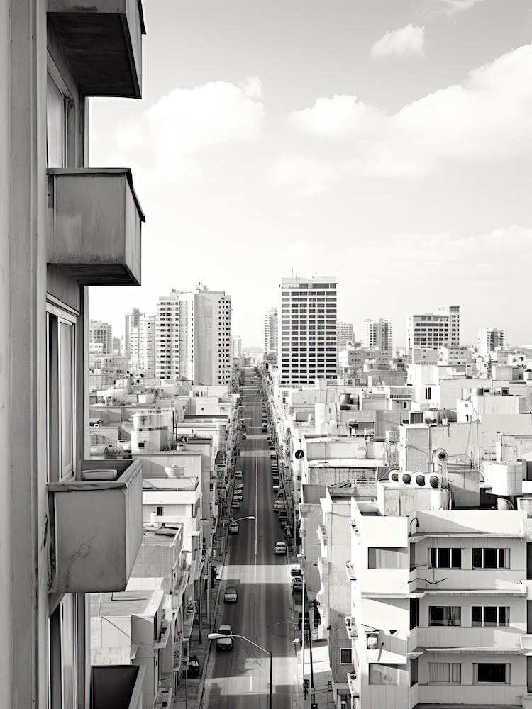 Tel Aviv, Israel, Photography In Black And White 2