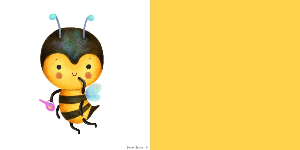 Cute Busy Bee