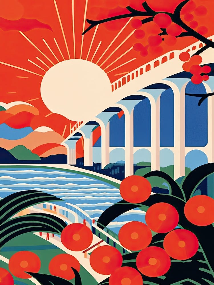 Puente Rio Niteroi, Brazil, Colourful 4