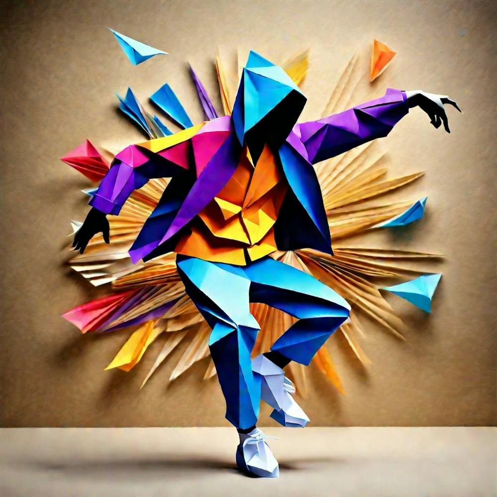 Origami Dancer 55