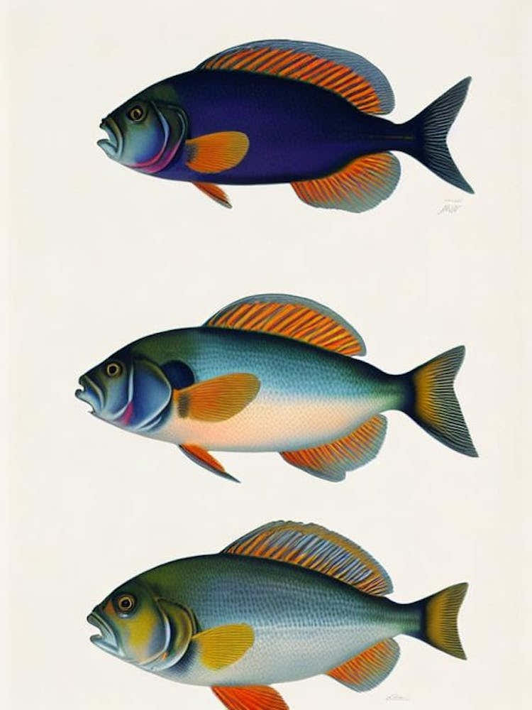 John Dory Vintage Poster