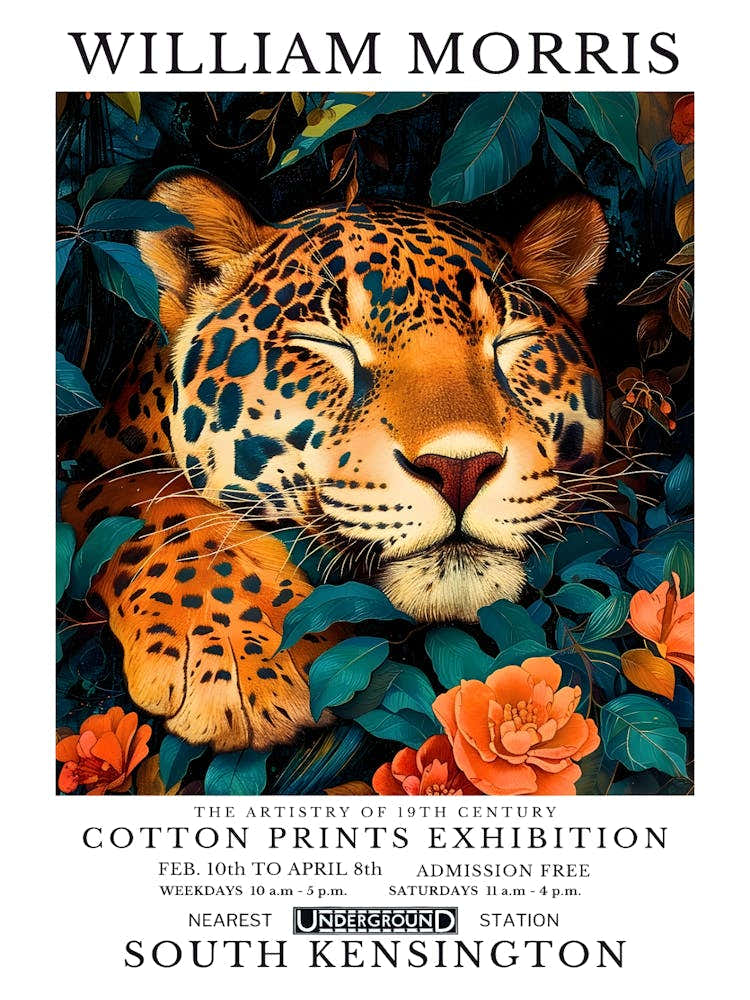 William Morris Cotton Prints Exhibition 14
