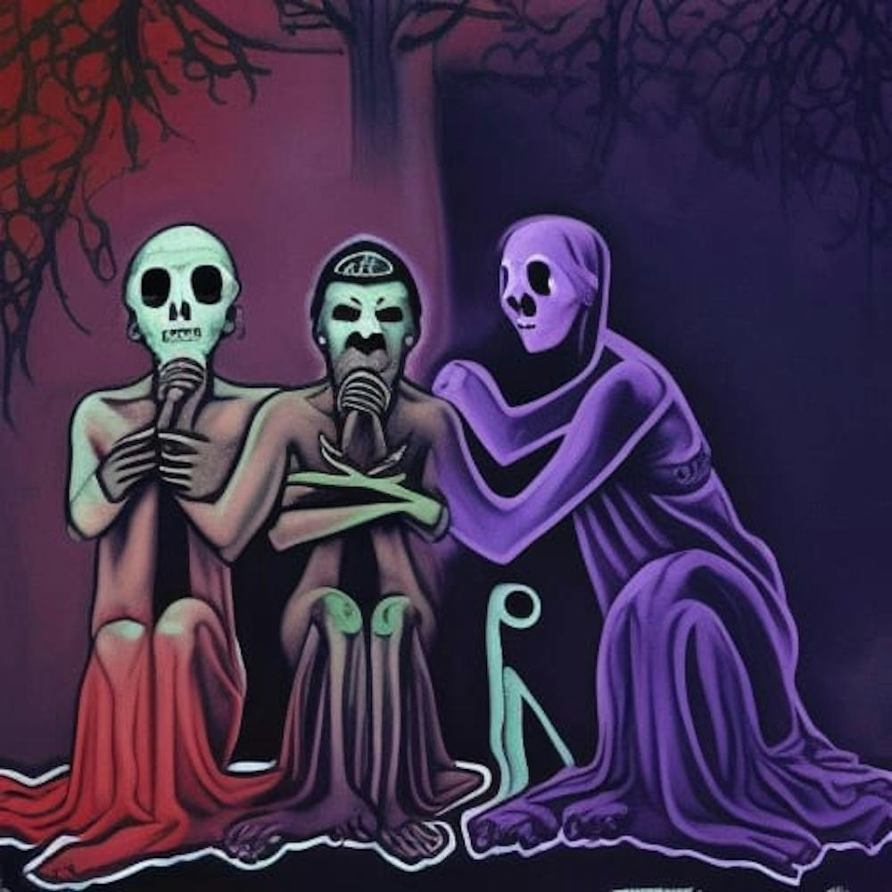 "Hear no evil, Speak no evil,See no evil."