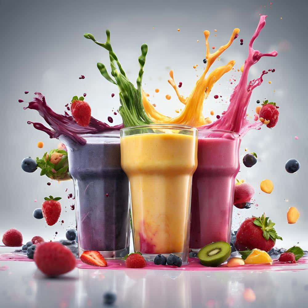 Fruit Smoothie Splash