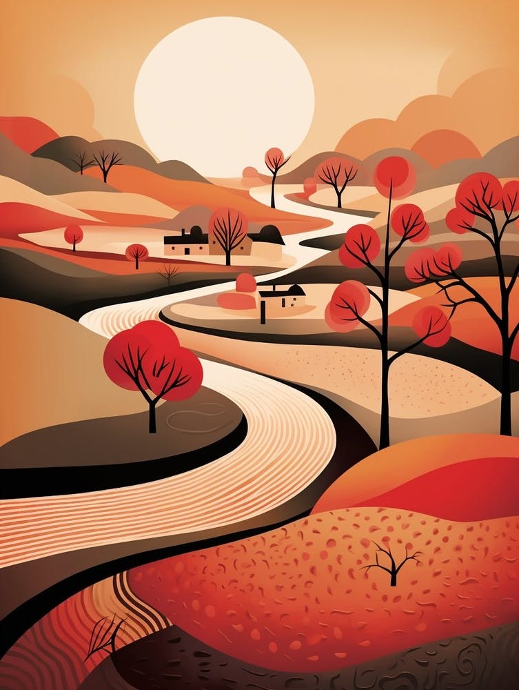 Rural Abstract Minimalist 9