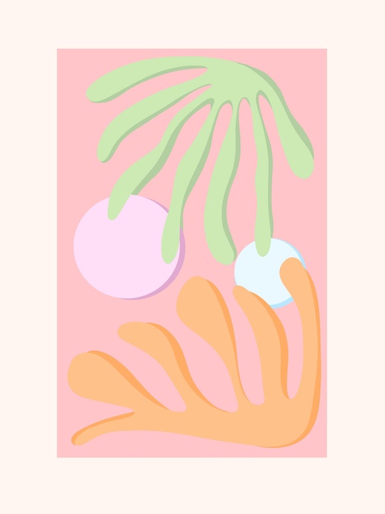 Pastel Paper Cutout 1